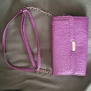 Nicole Miller crossbody purple
